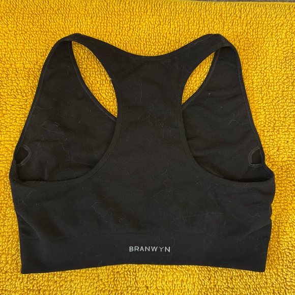 BRANWYN Merino Wool Racerback Sports Bra - Picture 3 of 5
